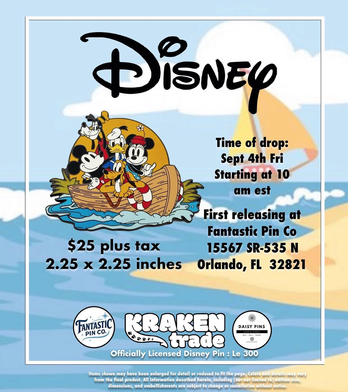 Mickey Boat Le 300
