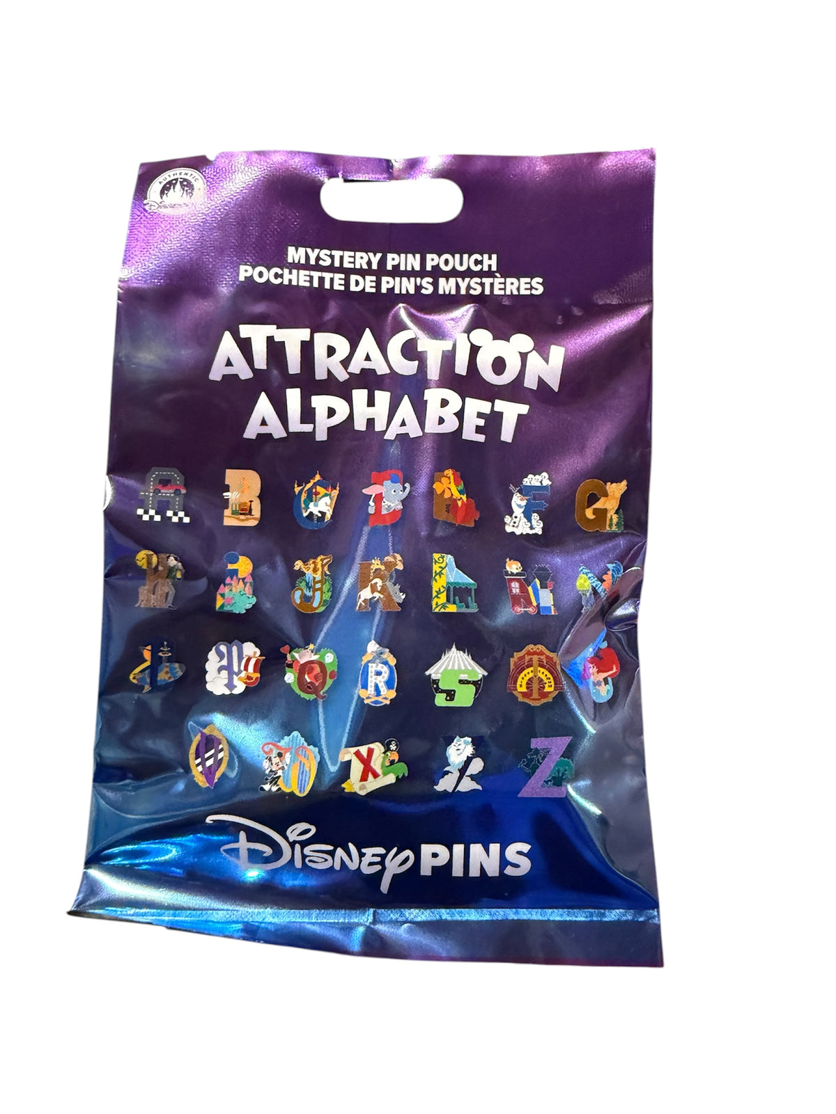 Attraction Alphabet mystery pack