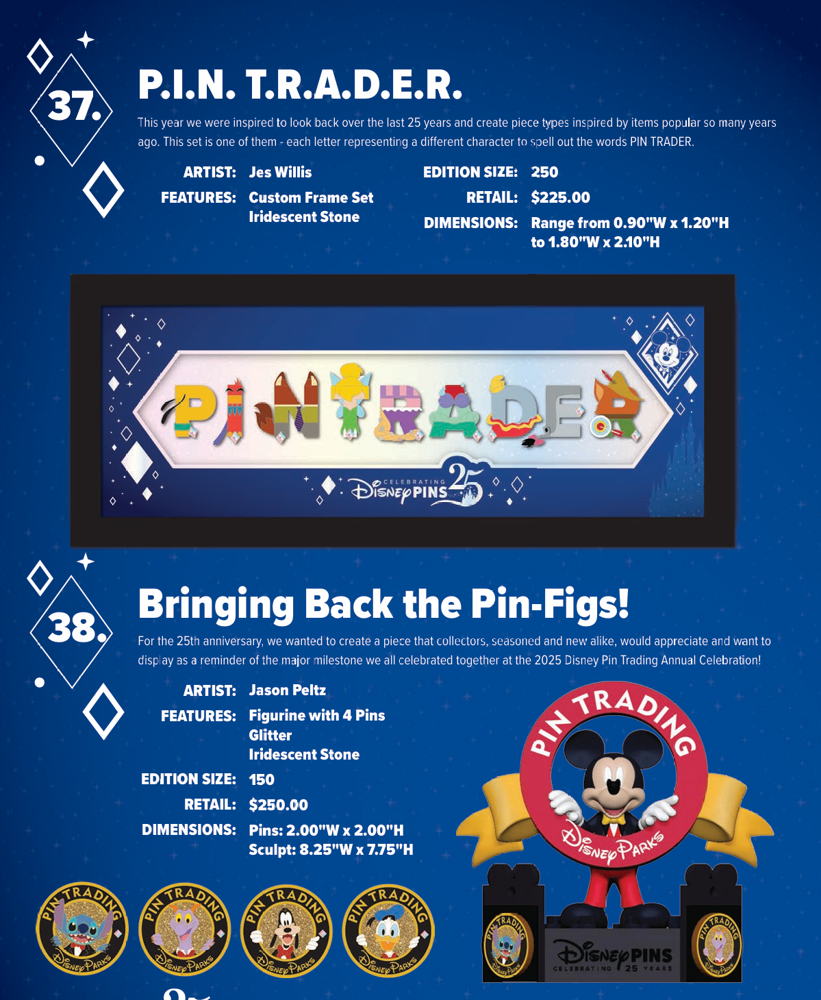 Celebrating Disney pins 25 Years