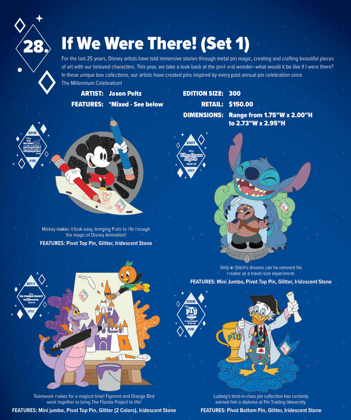 Celebrating 25 years Box sets Broken Apart by characters