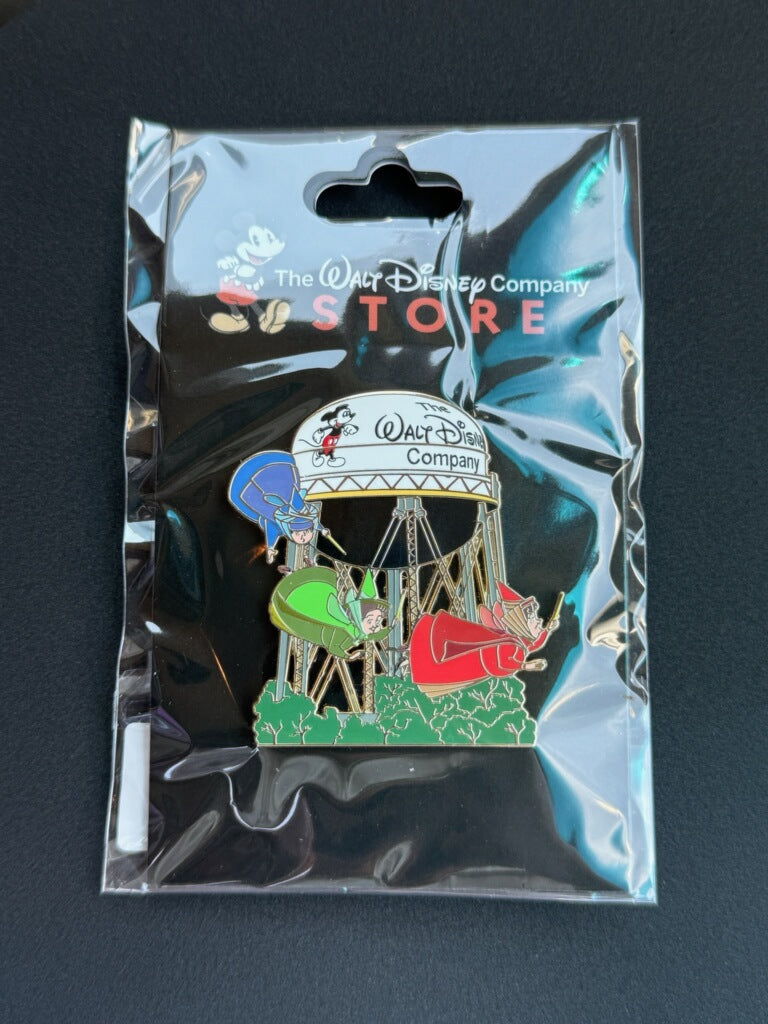 The Walt Disney company store towers