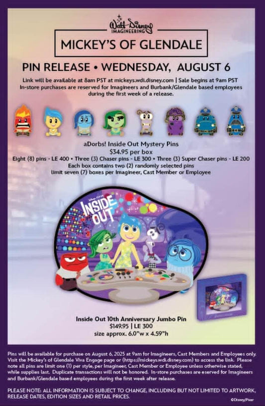 Inside out 10th Anniversary