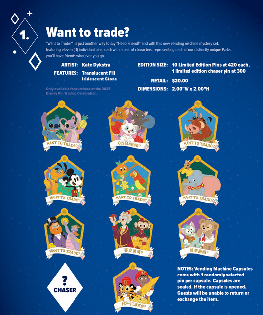 Celebrating Disney pins 25 Years