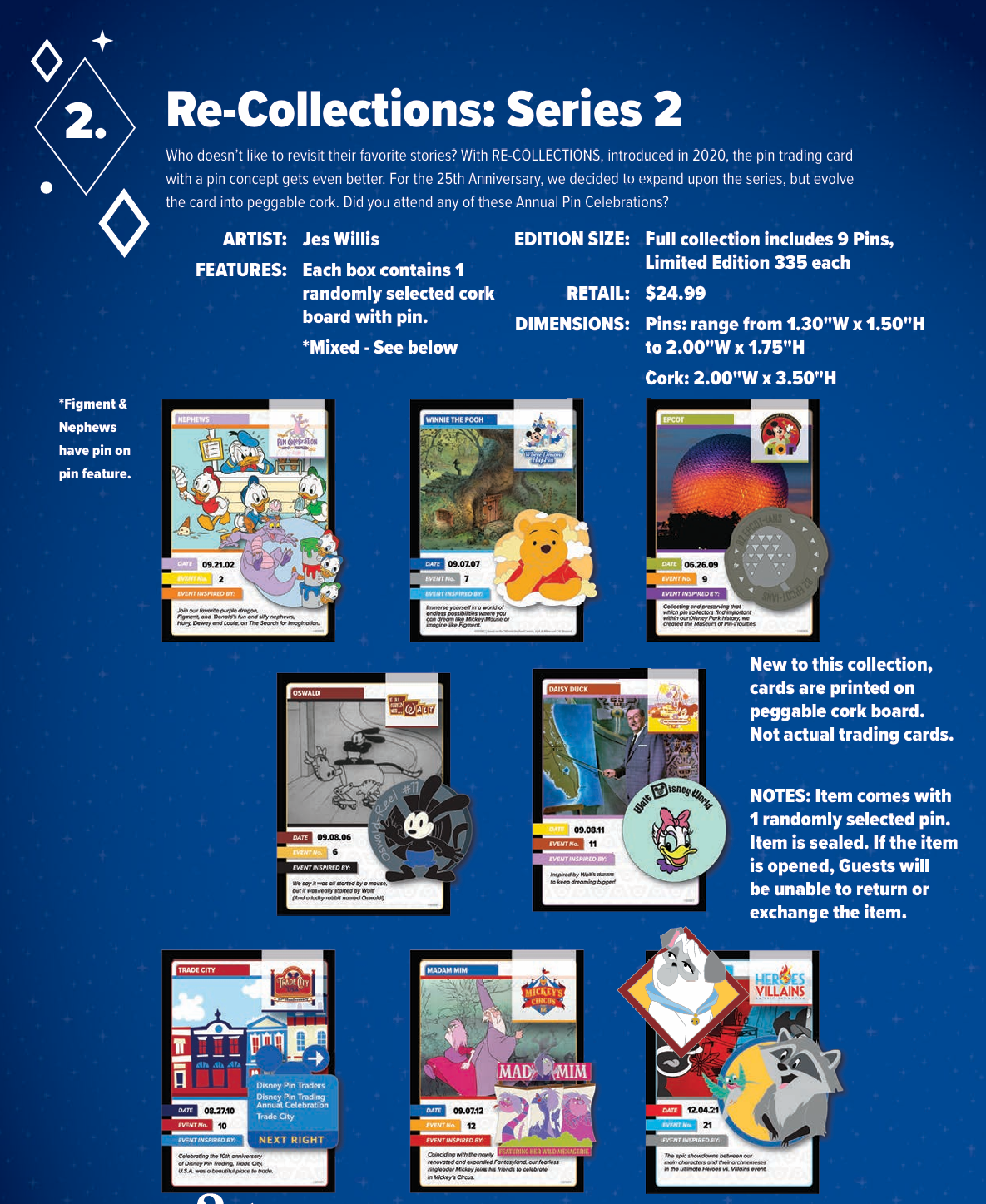 Celebrating Disney pins 25 Years
