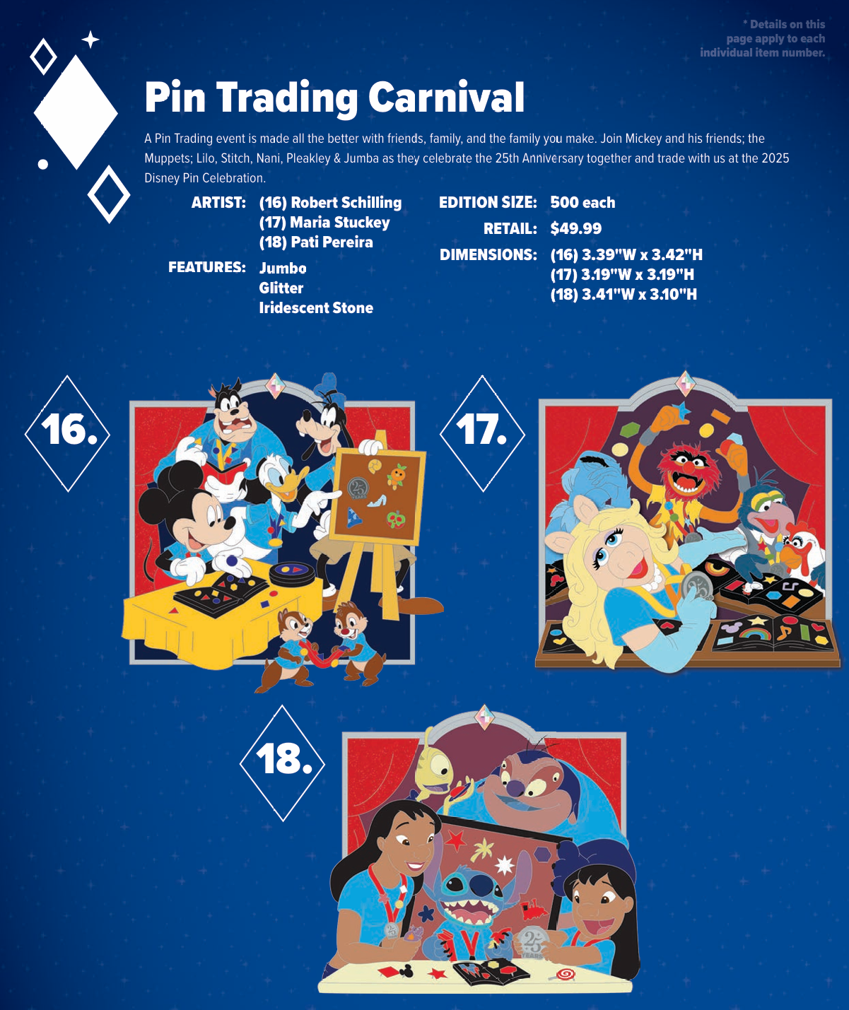Celebrating Disney pins 25 Years