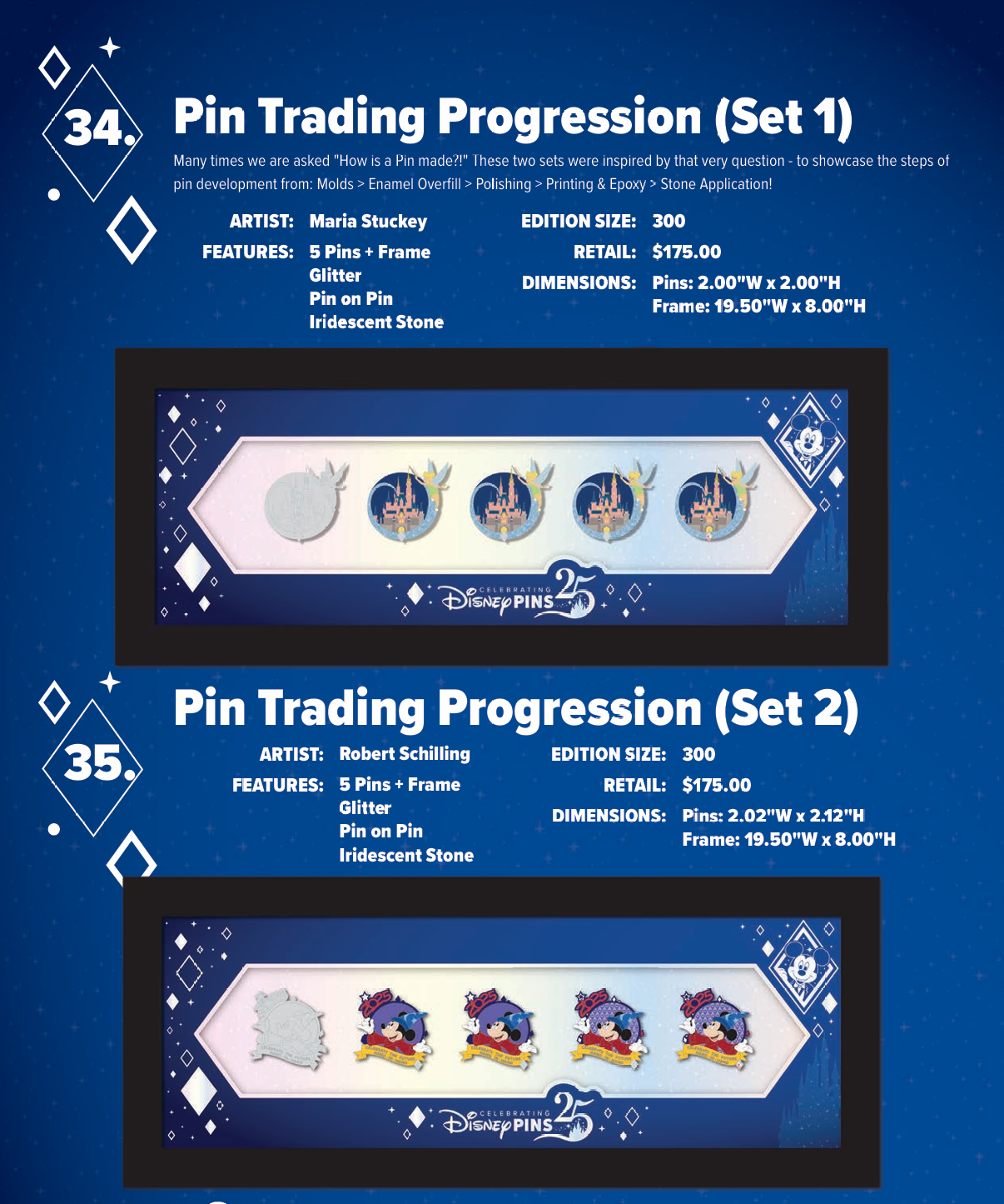 Celebrating Disney pins 25 Years