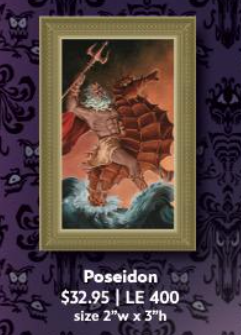 The Haunted Mansion Parlor Lenticular Portraits