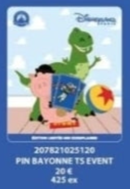 Toy story Paris release