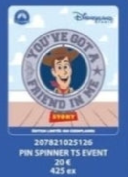 Toy story Paris release