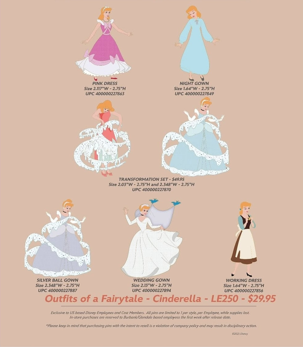 Dec Pumpkin Ball le 250 & Outfits of a Fairytale Cinderella le 250