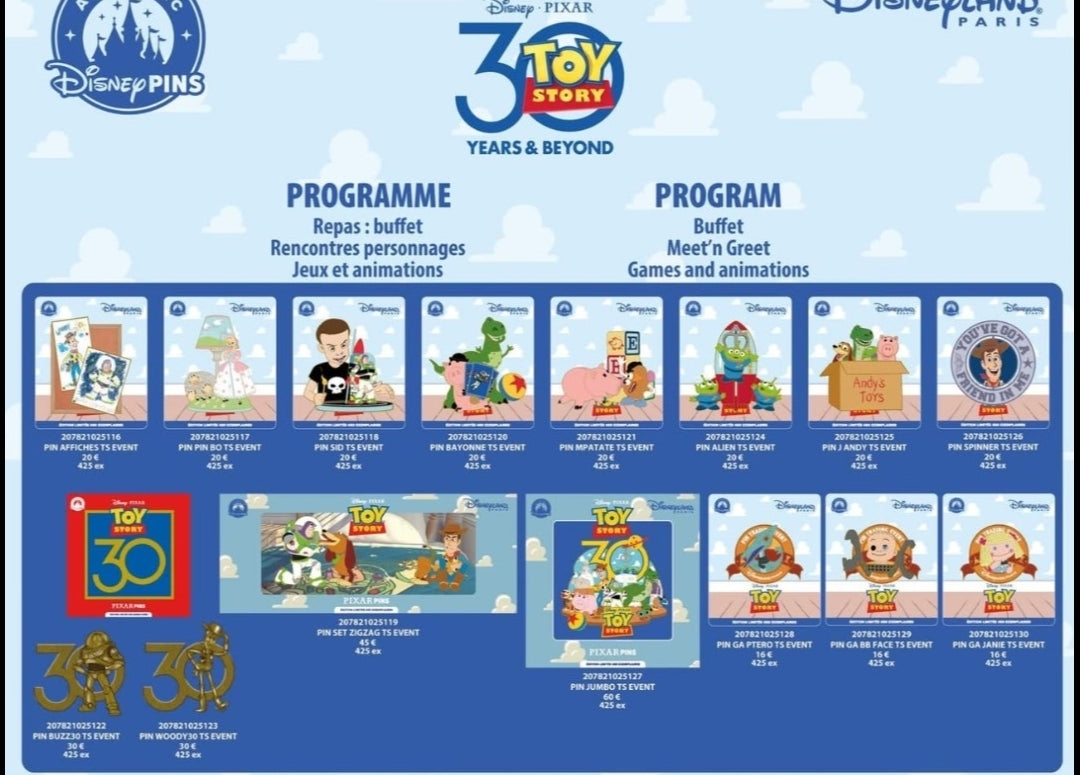 Toy story Paris release