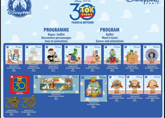 Toy story Paris release