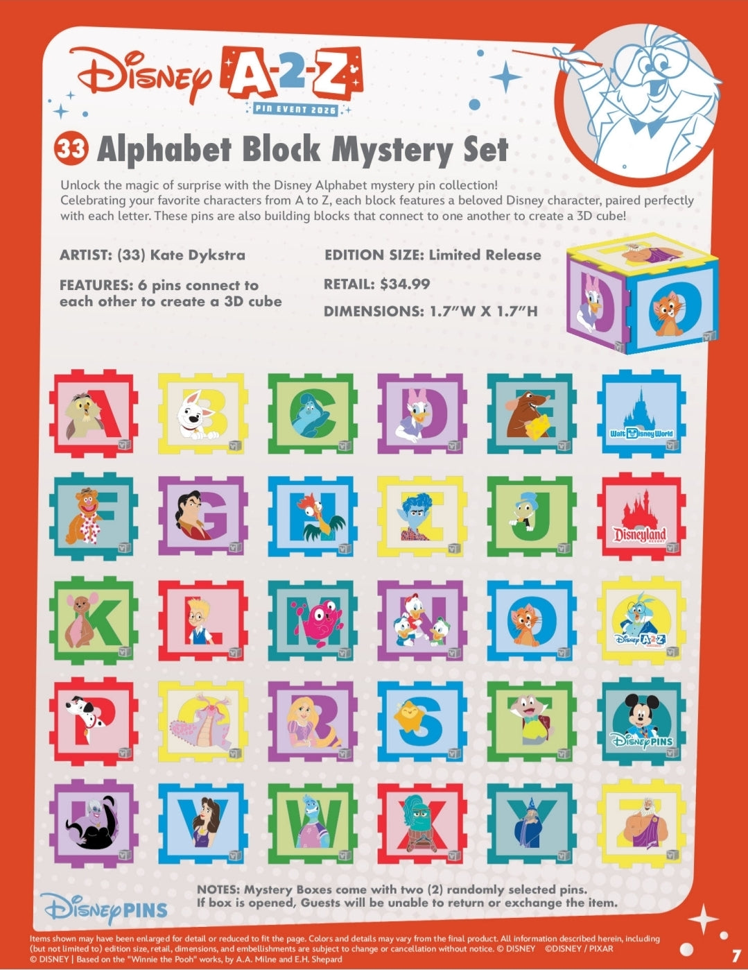A to z Broken up sets